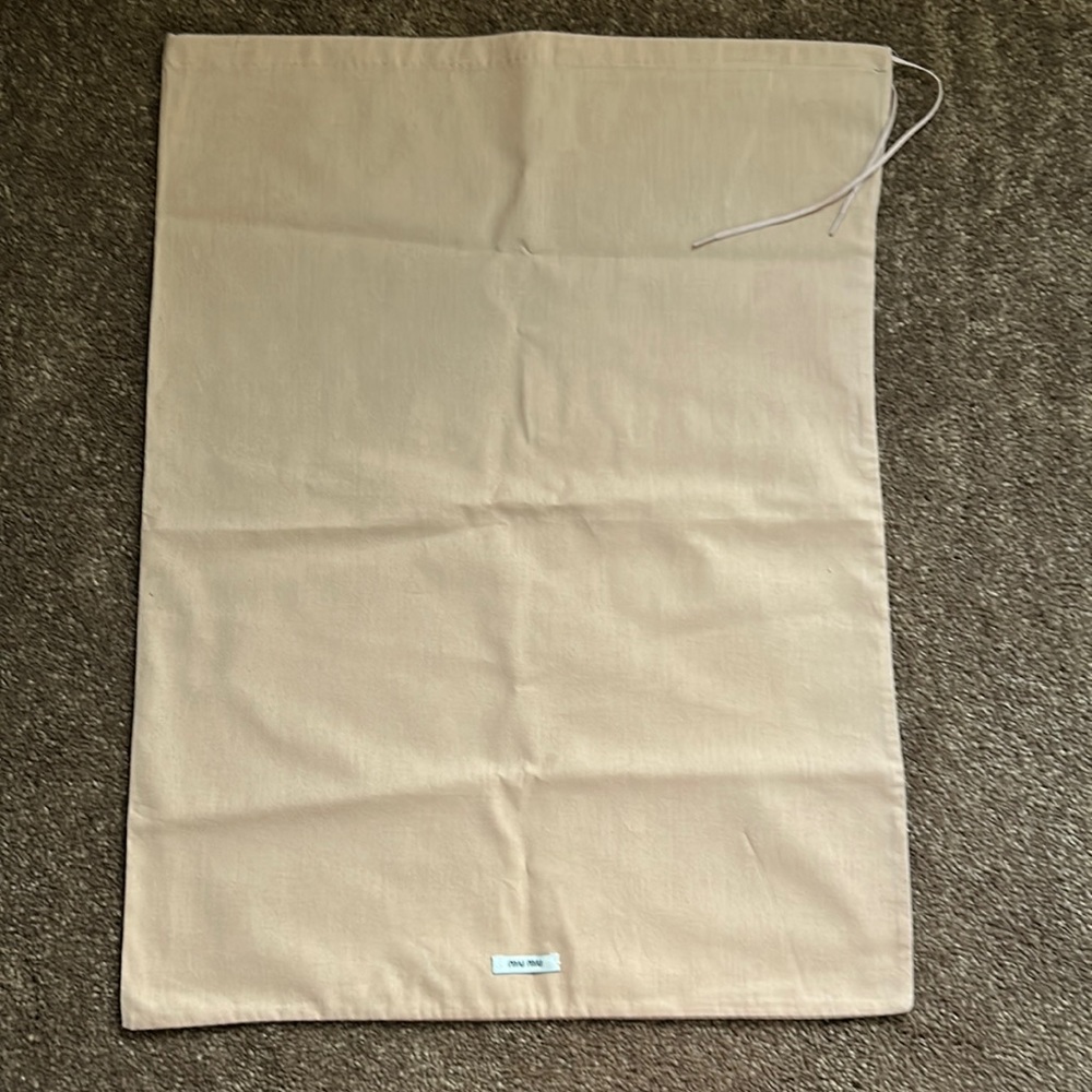 Miu Miu dust bag